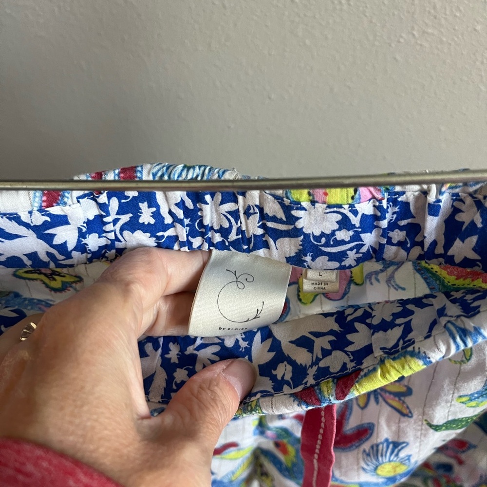 Anthropologie Floral Pajama Pants - Multicolor - Picture 2 of 5